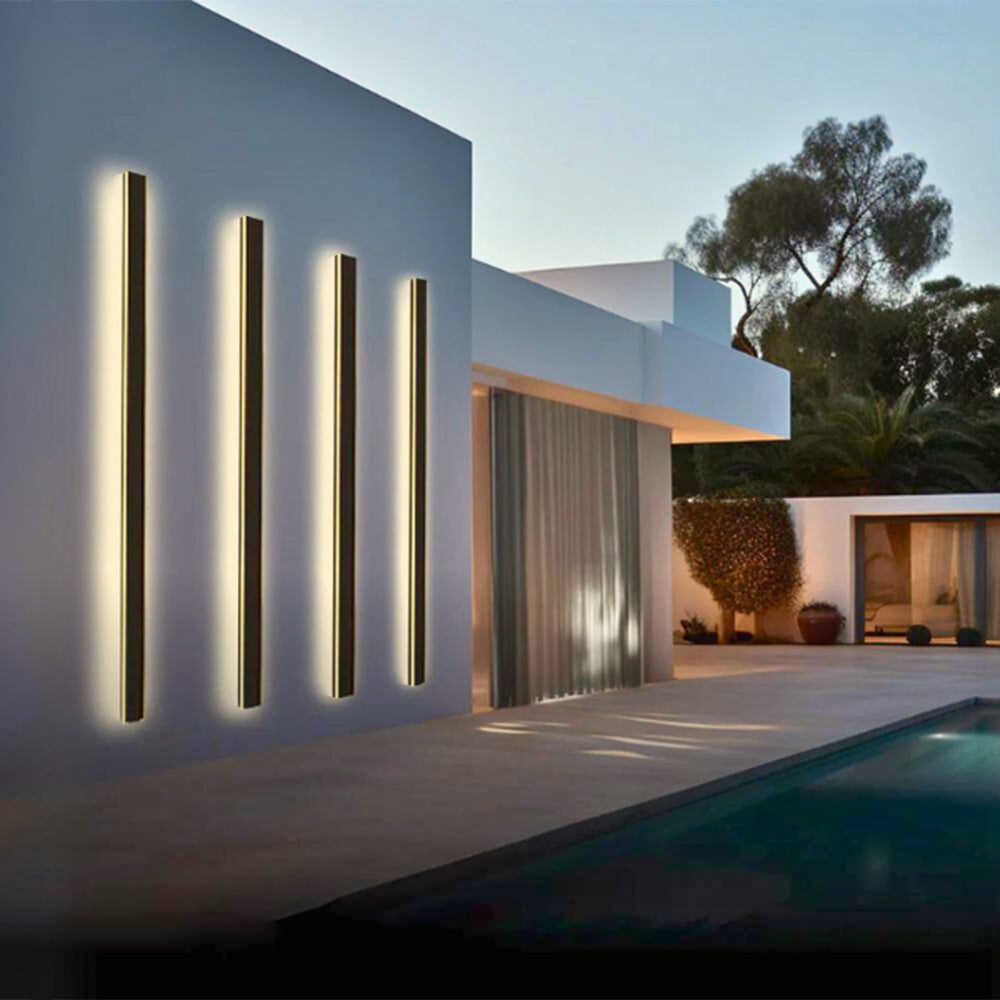Minimalist LED Outdoor Wall Light – Waterproof & Energy Efficient Design