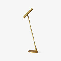 Minimalist Table Lamp with Cylindrical Integrated LED