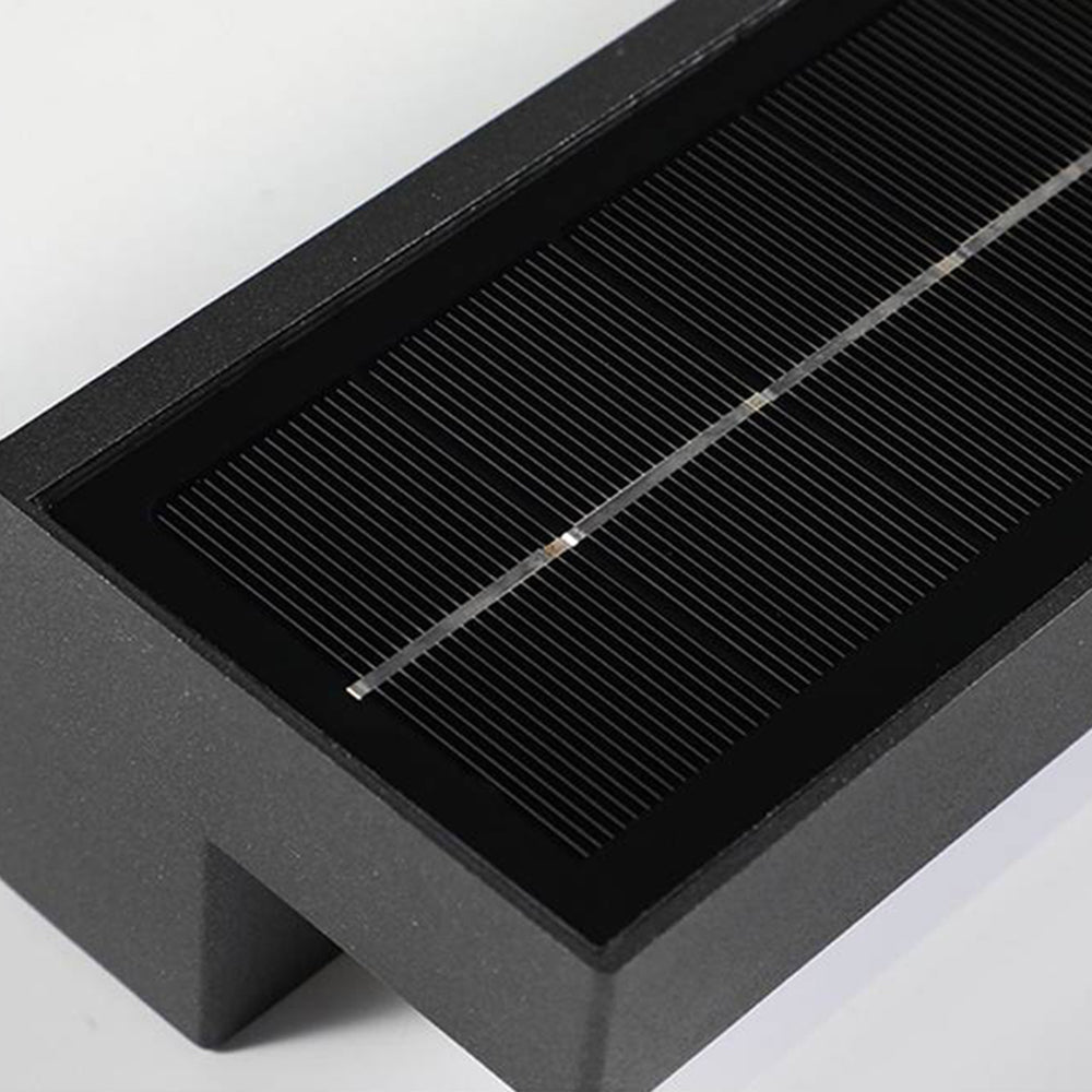 Minimalist Outdoor LED Wall Light – Waterproof with Adjustable Colors