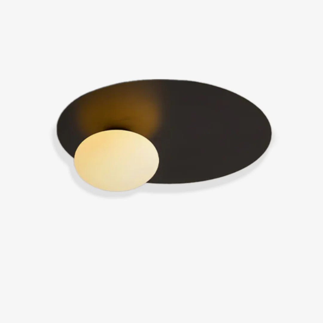 Modern Minimalist Flush Mount Light Oval Dome