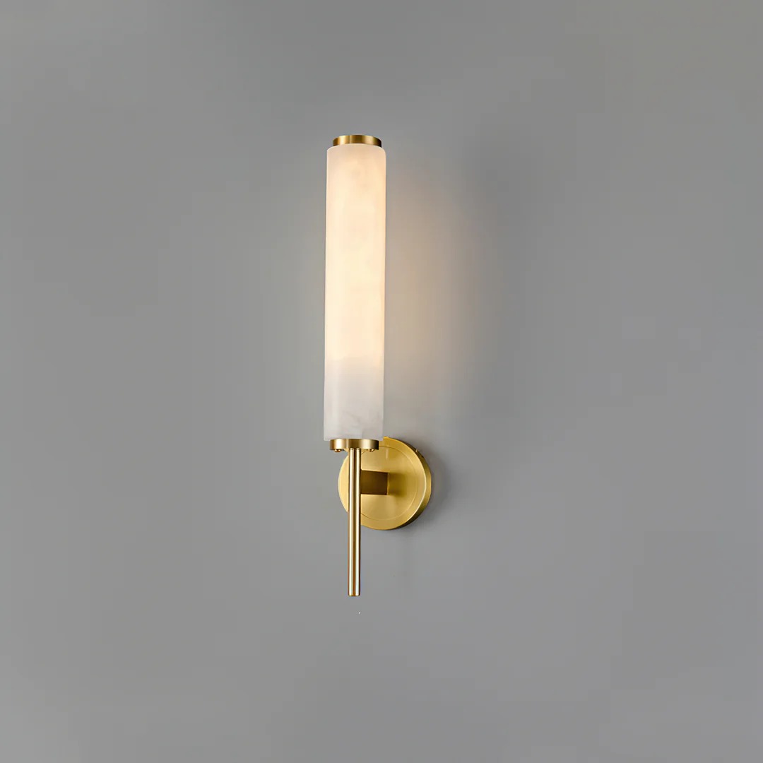 Modern Minimalist Wall Sconce with Cylindrical Shade