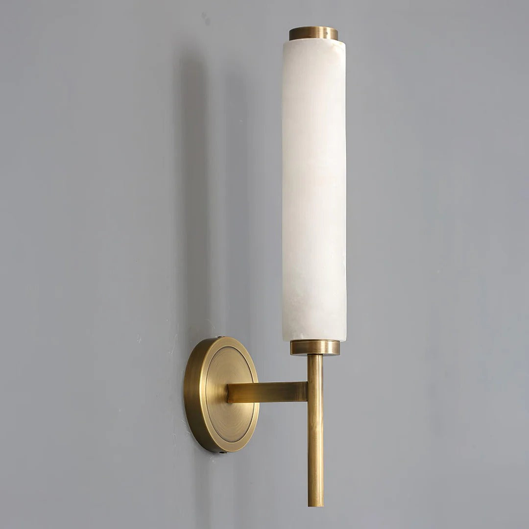 Modern Minimalist Wall Sconce with Cylindrical Shade
