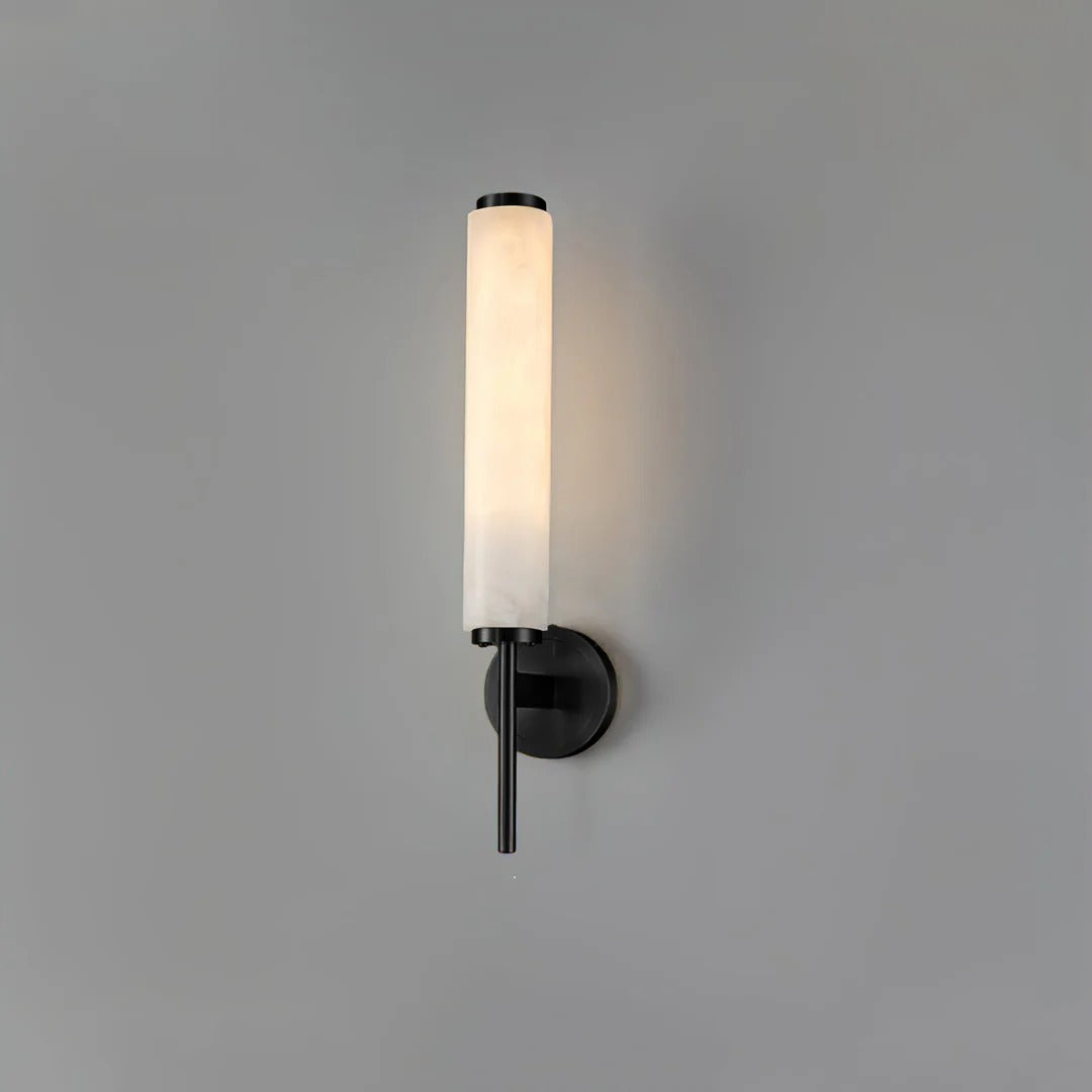 Modern Minimalist Wall Sconce with Cylindrical Shade