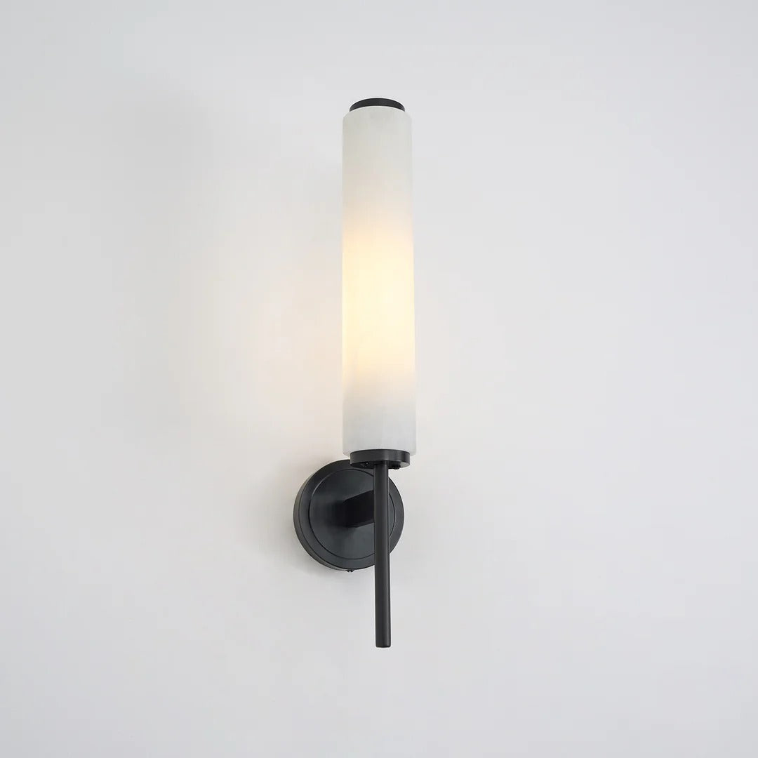 Modern Minimalist Wall Sconce with Cylindrical Shade