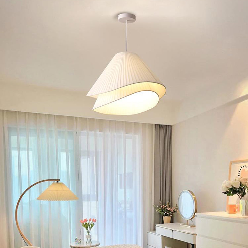 Scandinavian Dual-Layer Conical Pendant Light