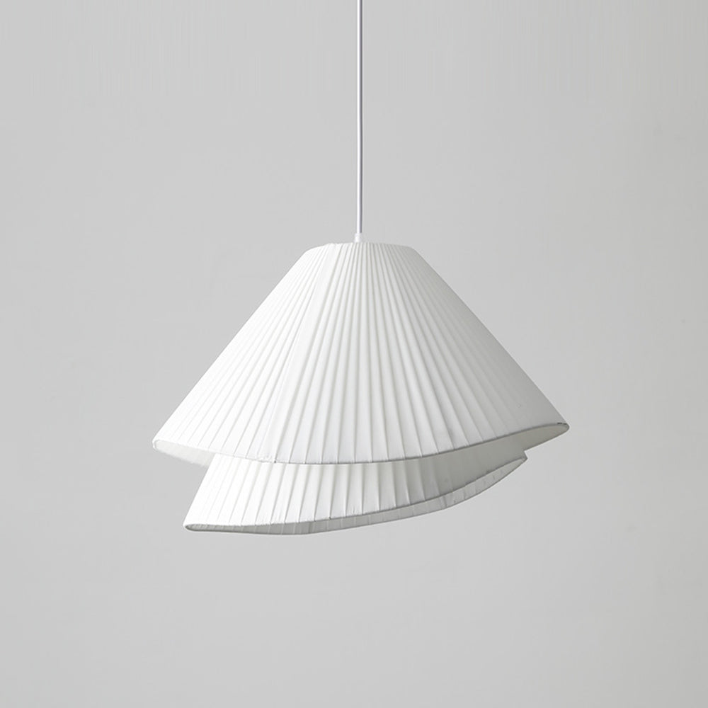 Scandinavian Dual-Layer Conical Pendant Light