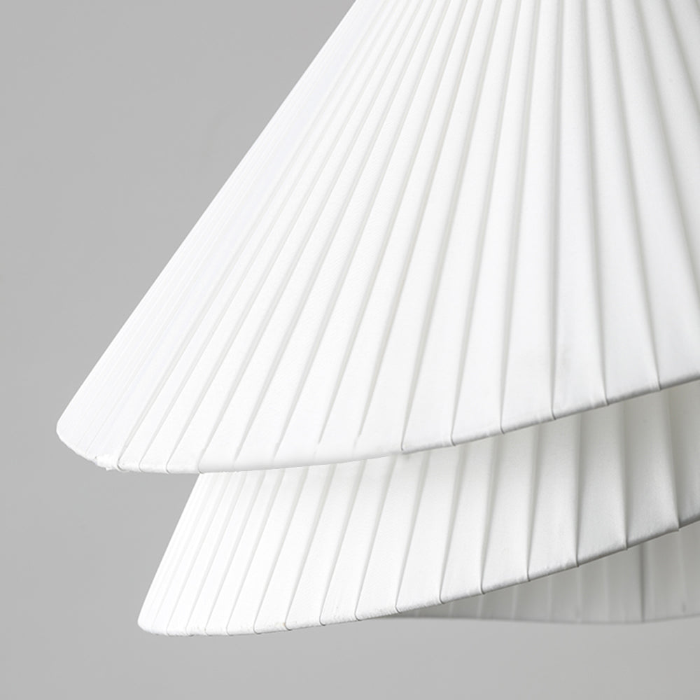 Scandinavian Dual-Layer Conical Pendant Light