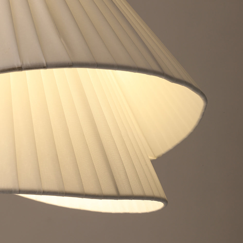 Scandinavian Dual-Layer Conical Pendant Light