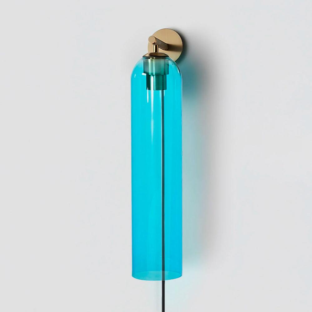 Scandinavian Cylindrical Wall Sconce Plug-In