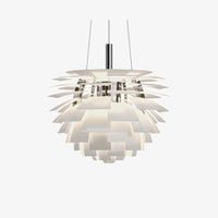 Modern Chandelier with Layered Spherical Design