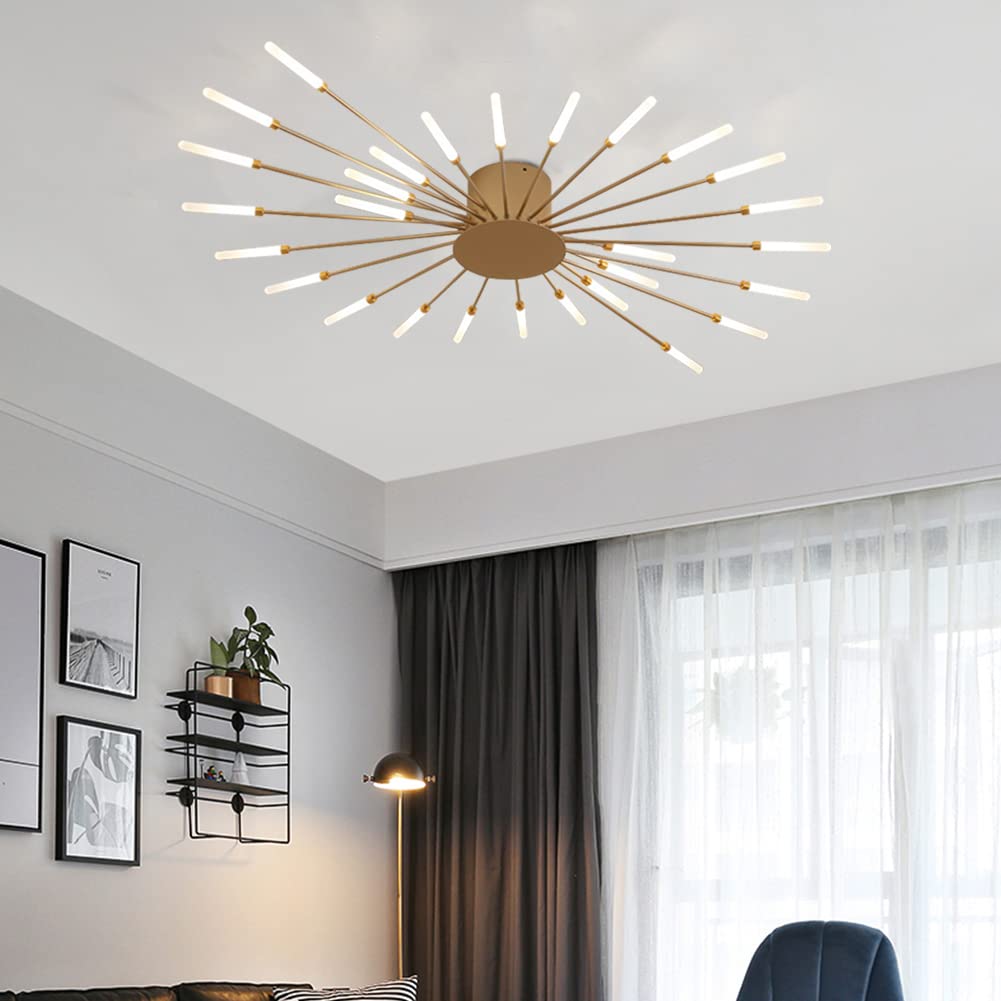 Fireworks Ceiling Light – Modern Dimmable Rods