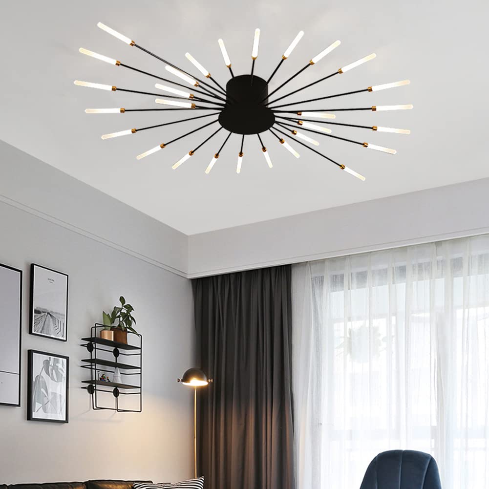 Fireworks Ceiling Light – Modern Dimmable Rods