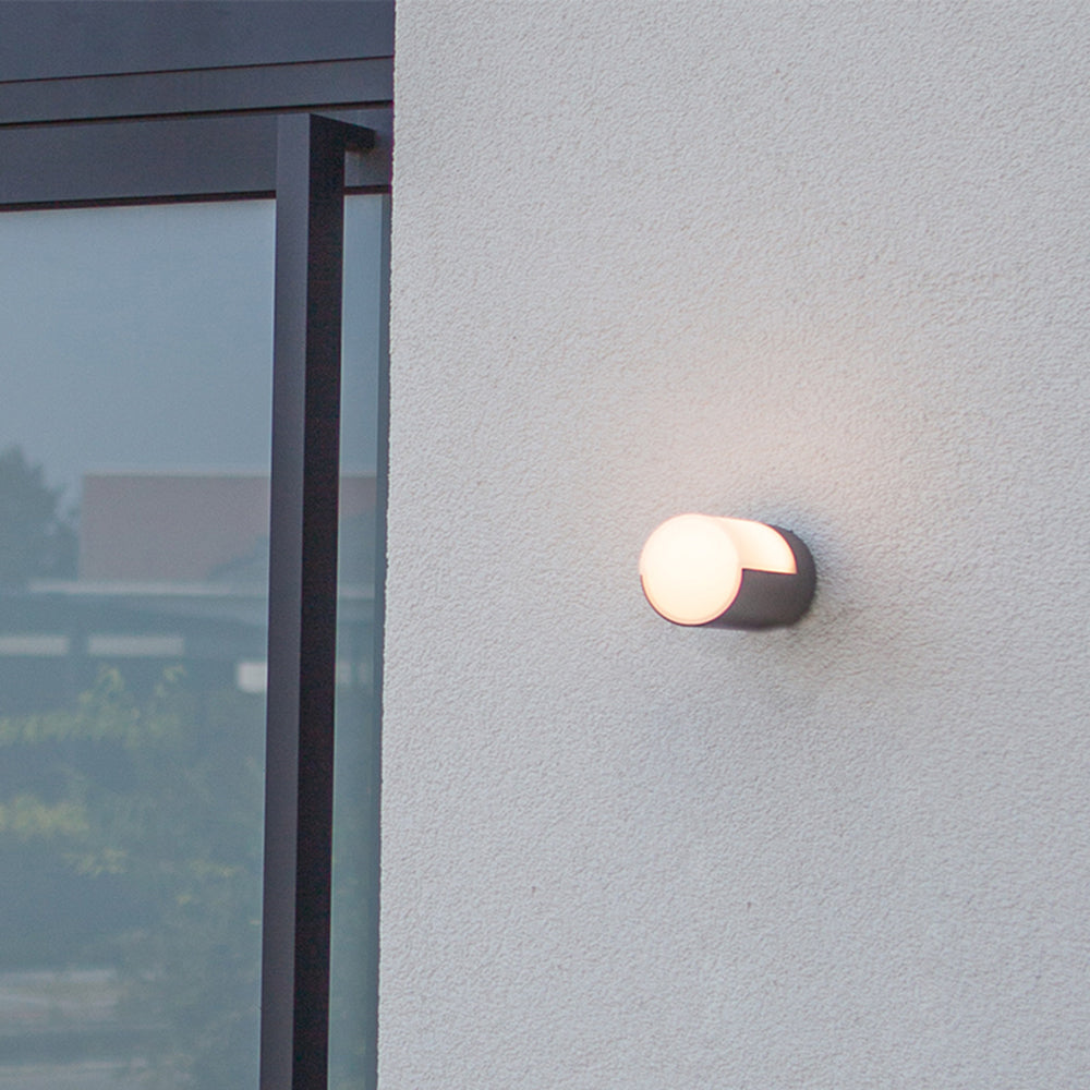 Modern Geometric Outdoor Wall Lamp – Black, Multiple Styles, Waterproof