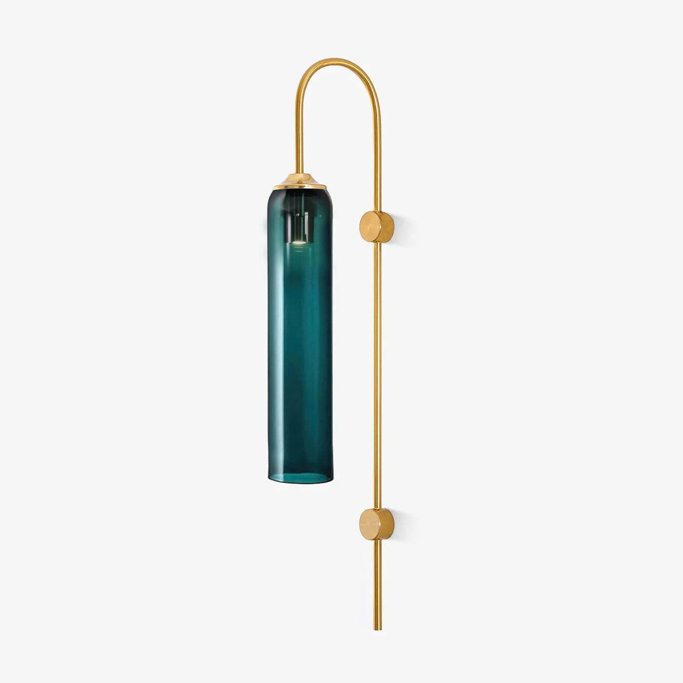 Modern Minimalist Wall Sconce – Cylindrical Glass