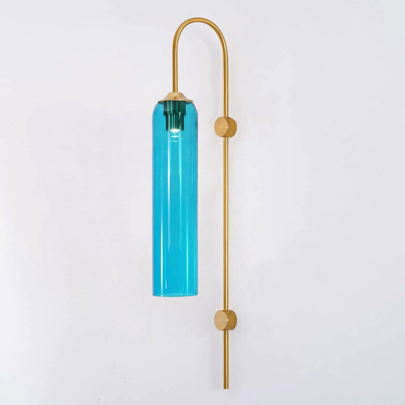 Modern Minimalist Wall Sconce – Cylindrical Glass