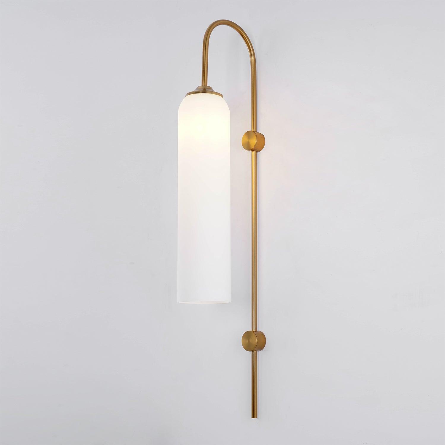 Modern Minimalist Wall Sconce – Cylindrical Glass