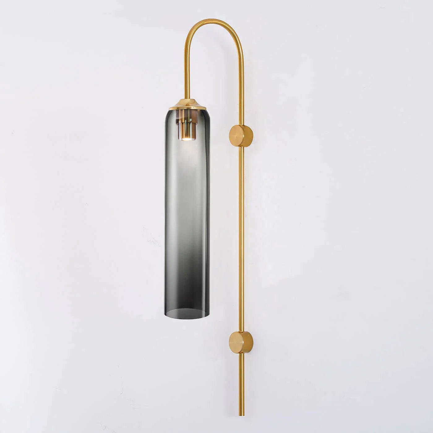 Modern Minimalist Wall Sconce – Cylindrical Glass