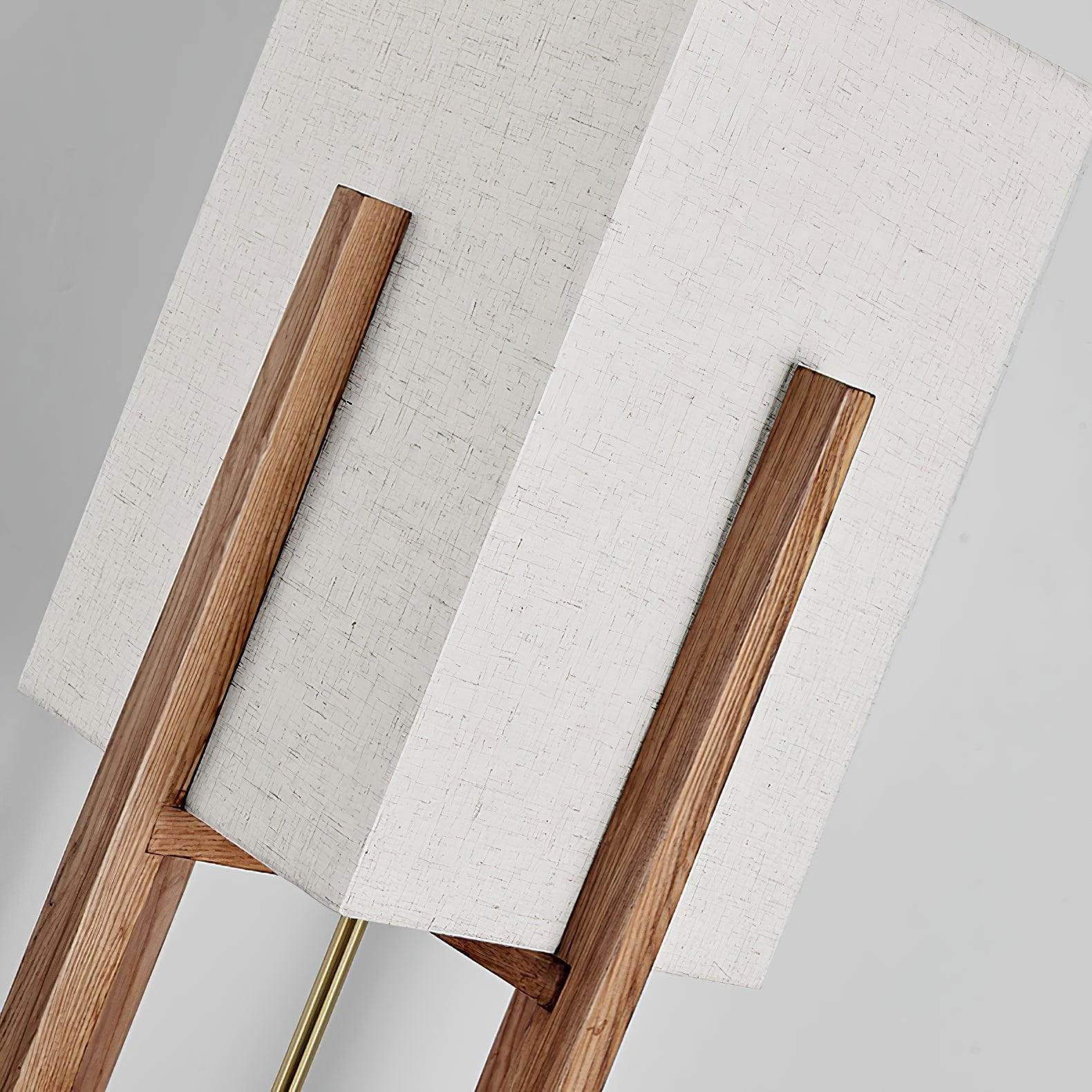 Mid-Century Modern Floor Lamp with U-Shaped Base