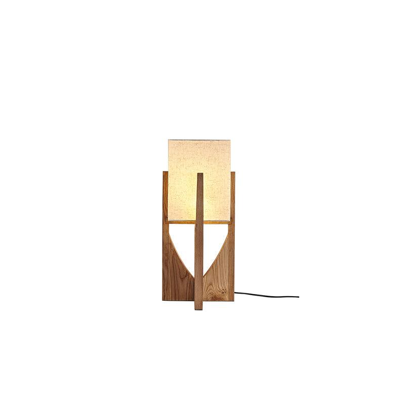 Mid-Century Modern Floor Lamp with U-Shaped Base