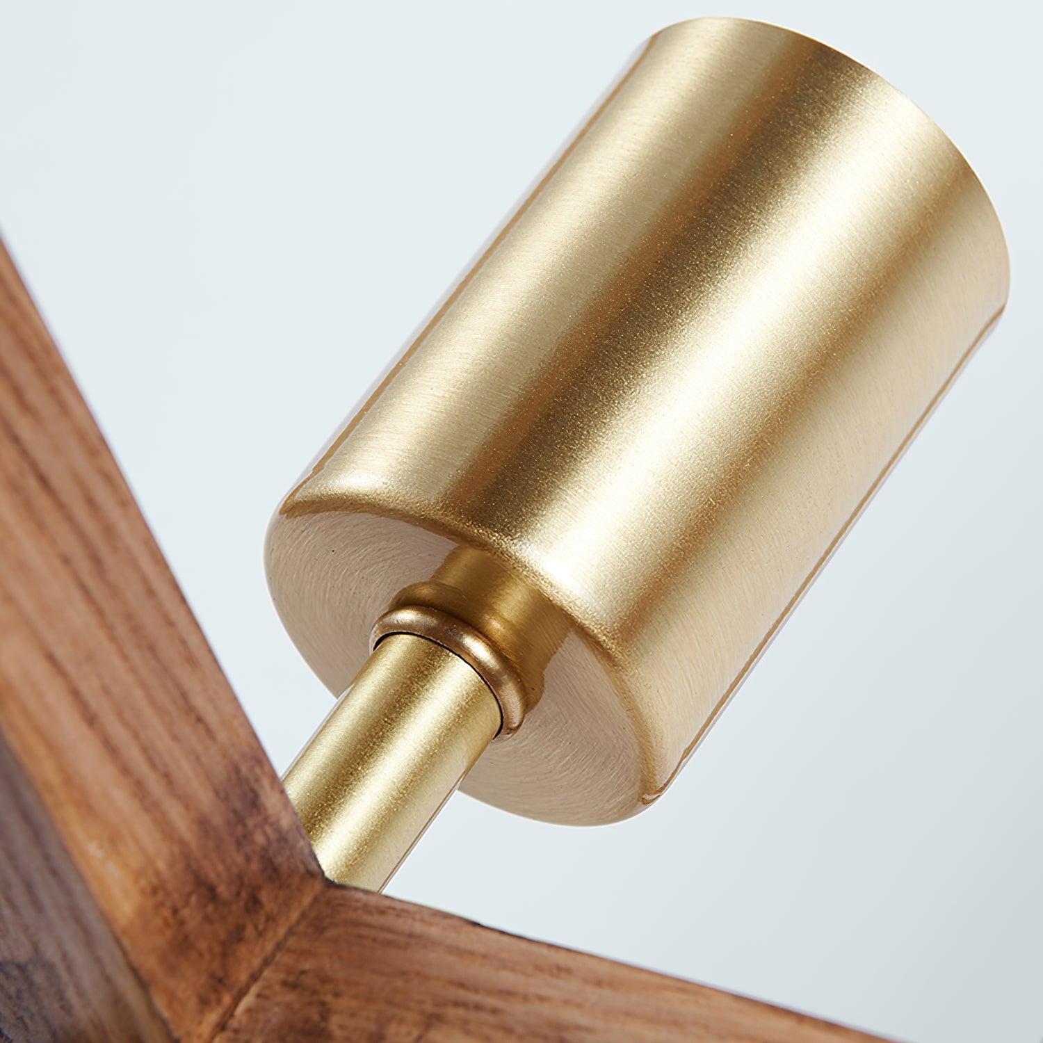 Mid-Century Modern Floor Lamp with U-Shaped Base