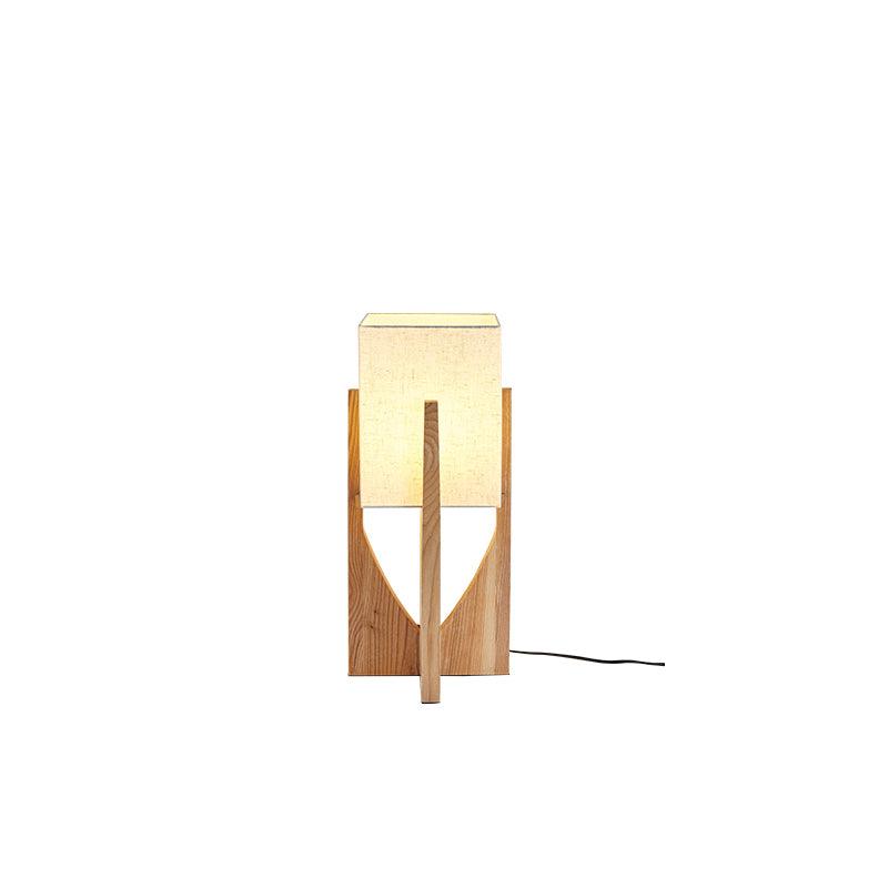 Mid-Century Modern Floor Lamp with U-Shaped Base