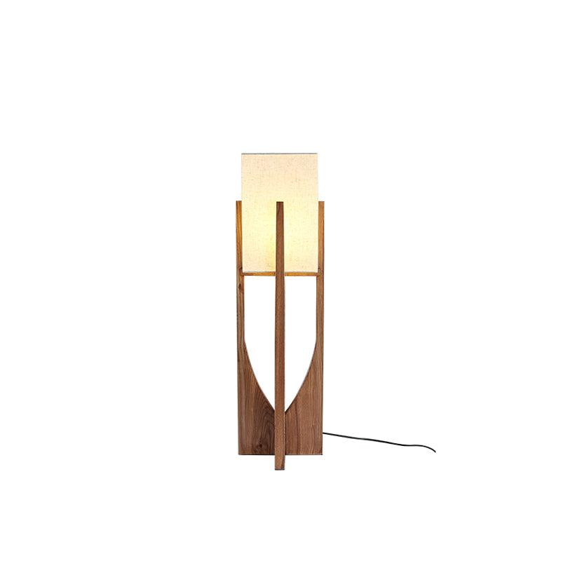 Mid-Century Modern Floor Lamp with U-Shaped Base