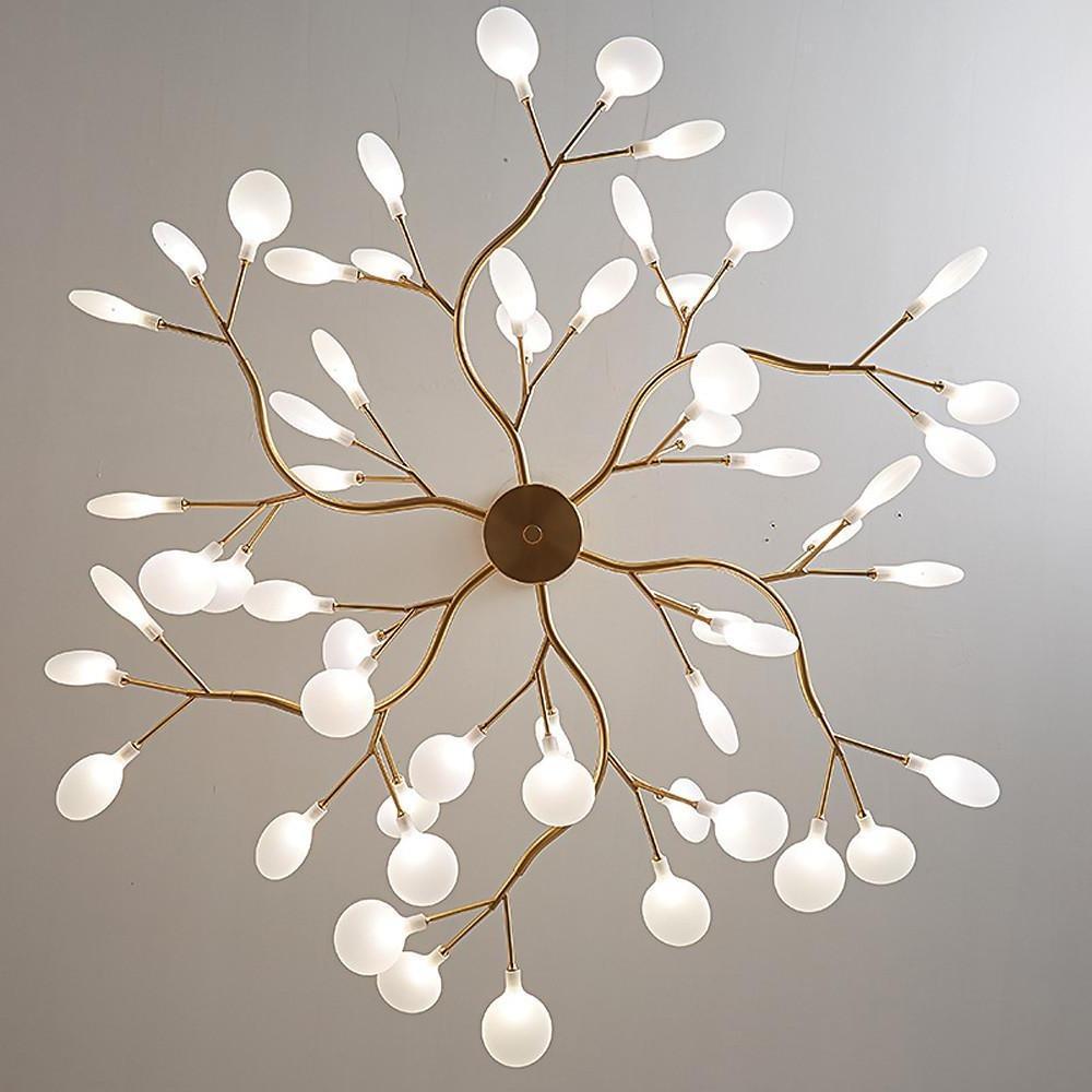 Modern LED Firefly Sputnik Chandelier – Unique Design