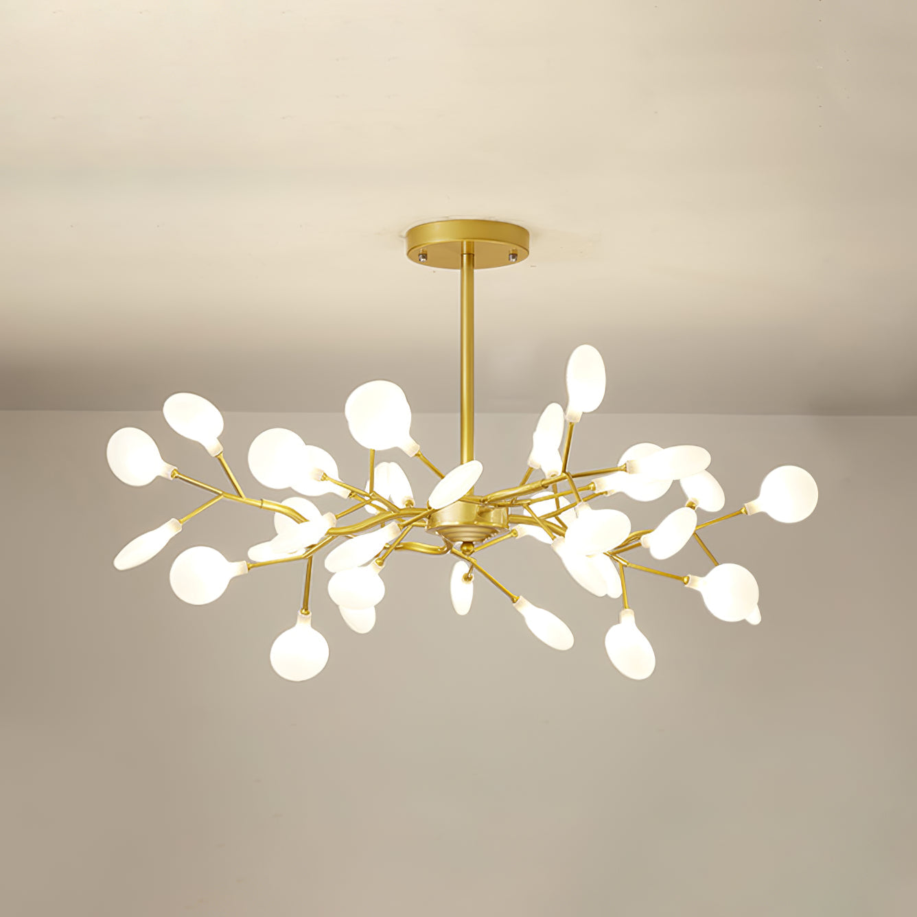 Modern LED Firefly Sputnik Chandelier – Unique Design