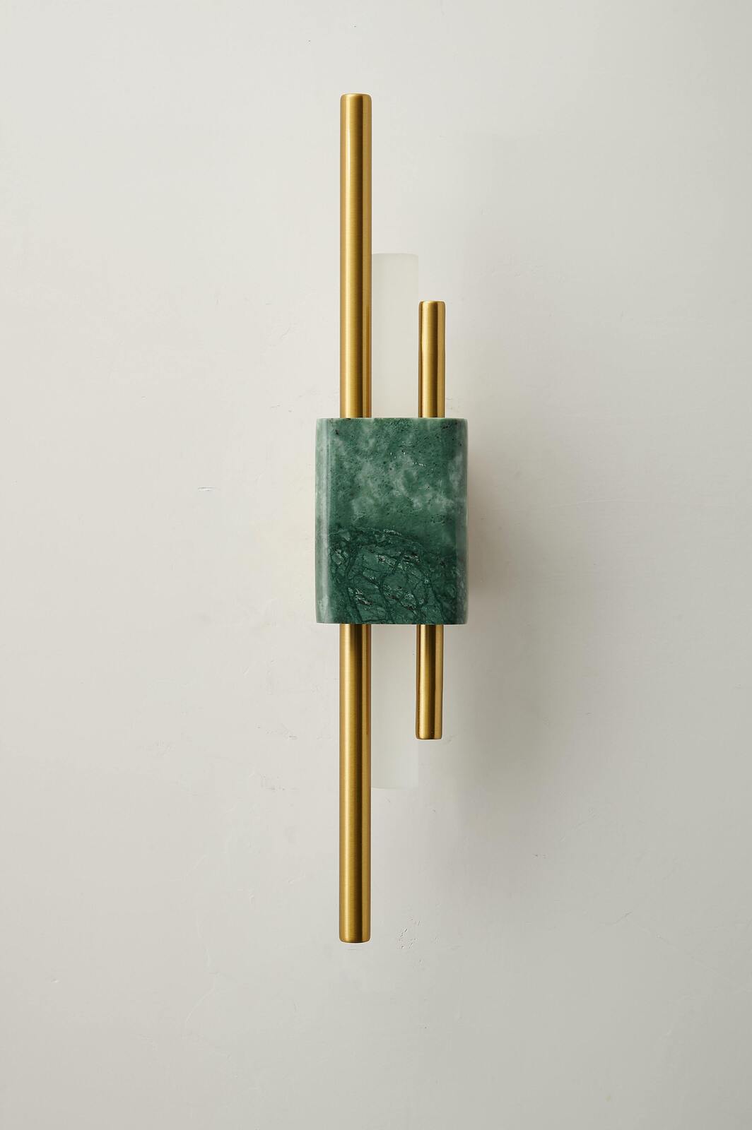 Art Deco Wall Sconce: Cylindrical LED Fixture