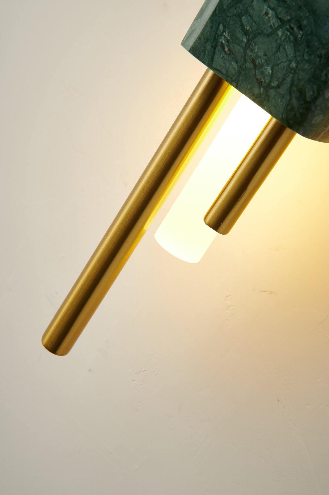 Art Deco Wall Sconce: Cylindrical LED Fixture