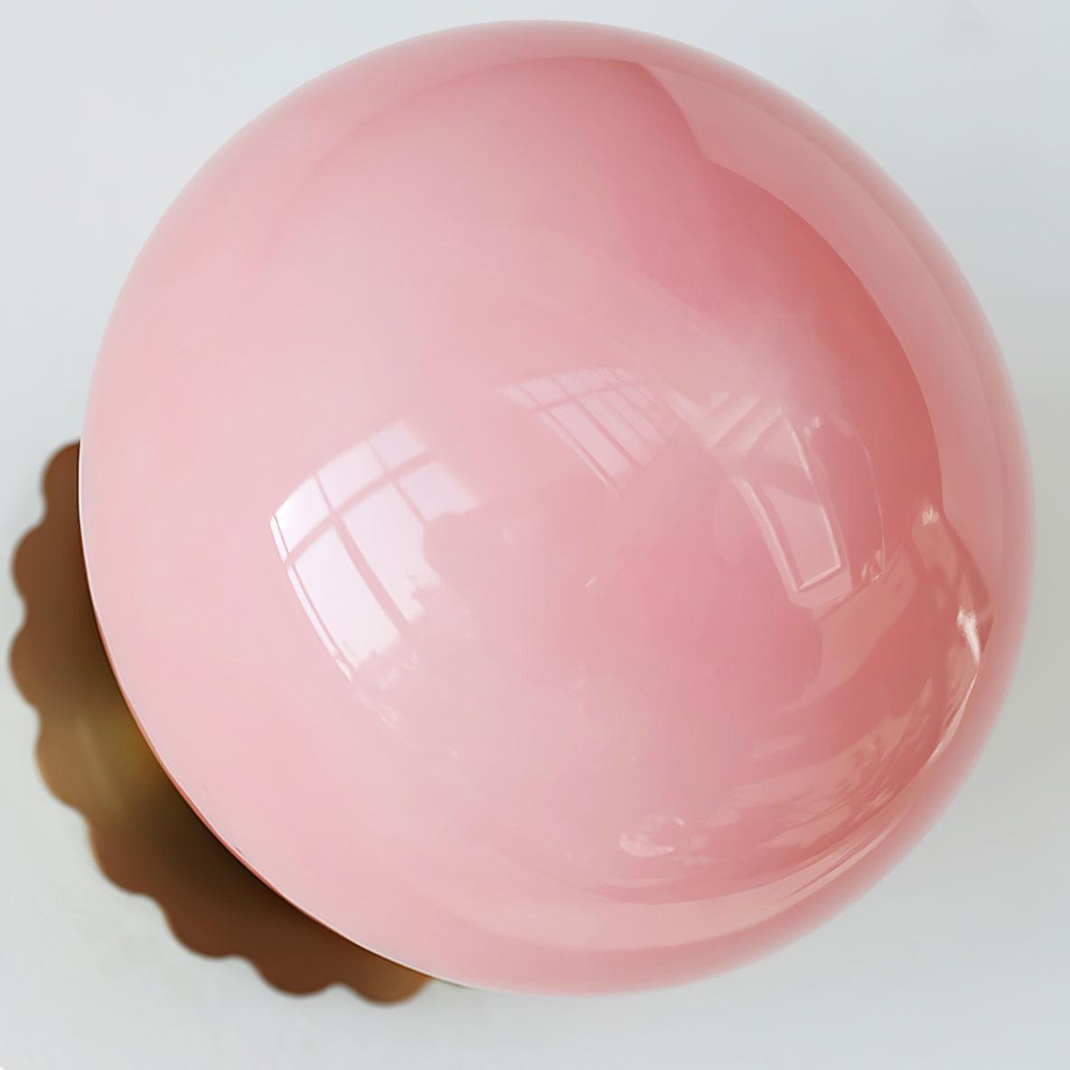 Mid-Century Modern Spherical-Disc Wall Sconce