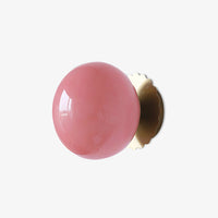 Mid-Century Modern Spherical-Disc Wall Sconce