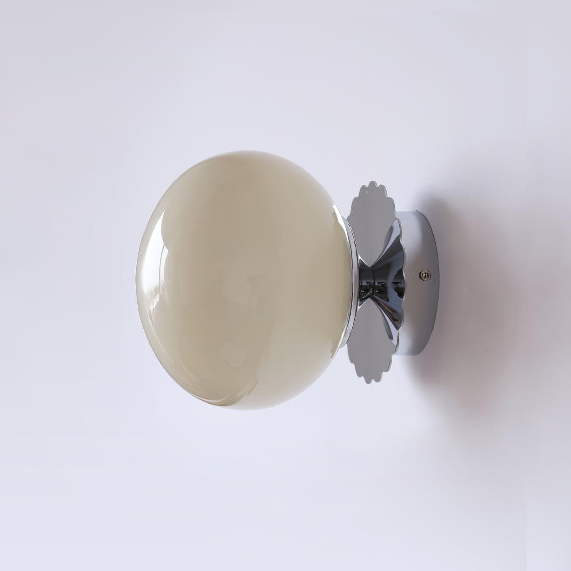 Mid-Century Modern Spherical-Disc Wall Sconce