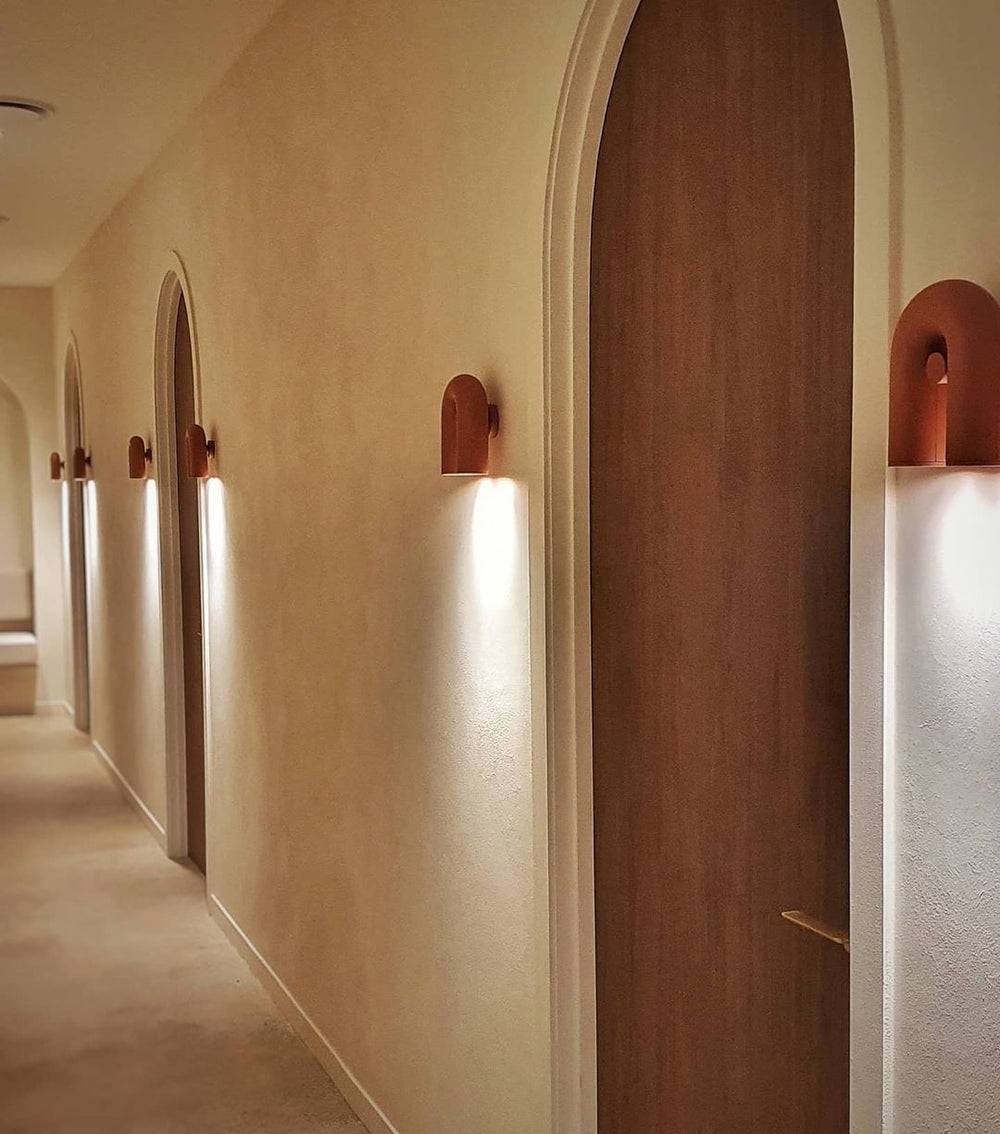 Minimalist U-Shaped Wall Sconce with Integrated LED