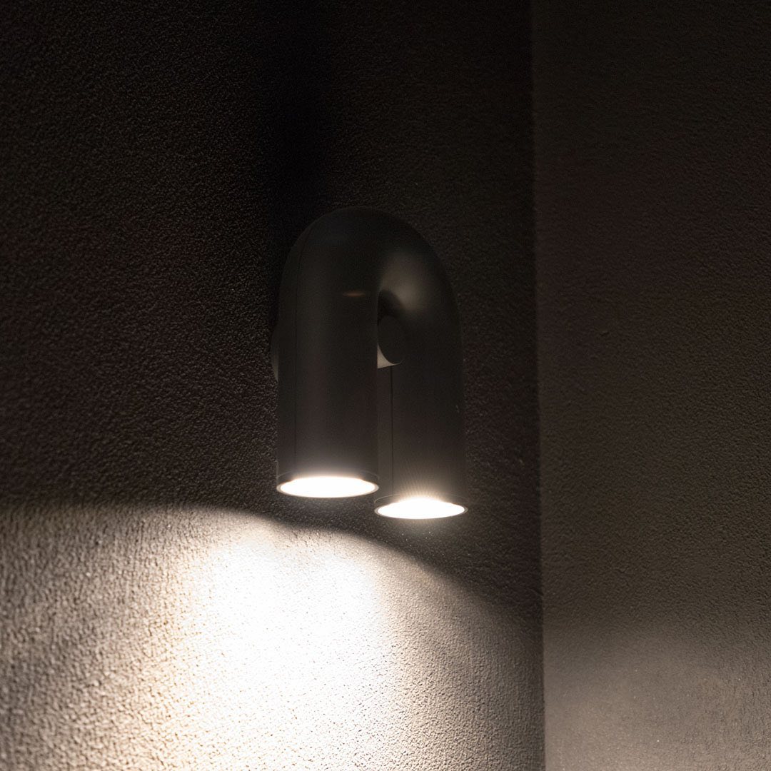 Minimalist U-Shaped Wall Sconce with Integrated LED