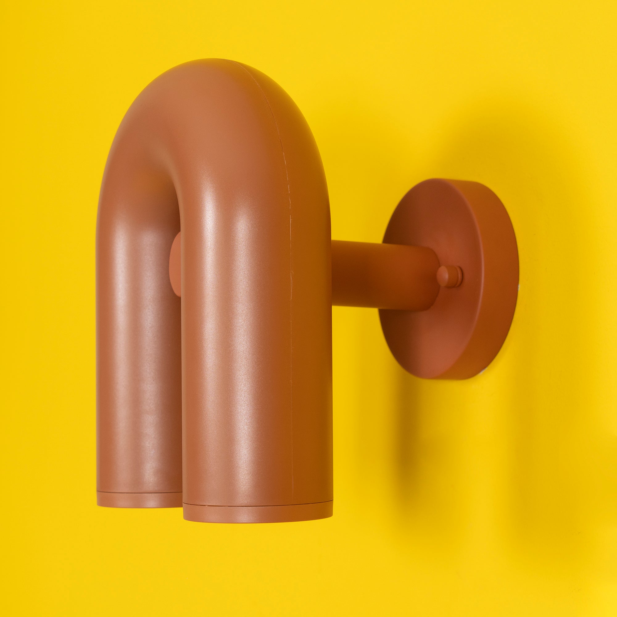 Minimalist U-Shaped Wall Sconce with Integrated LED