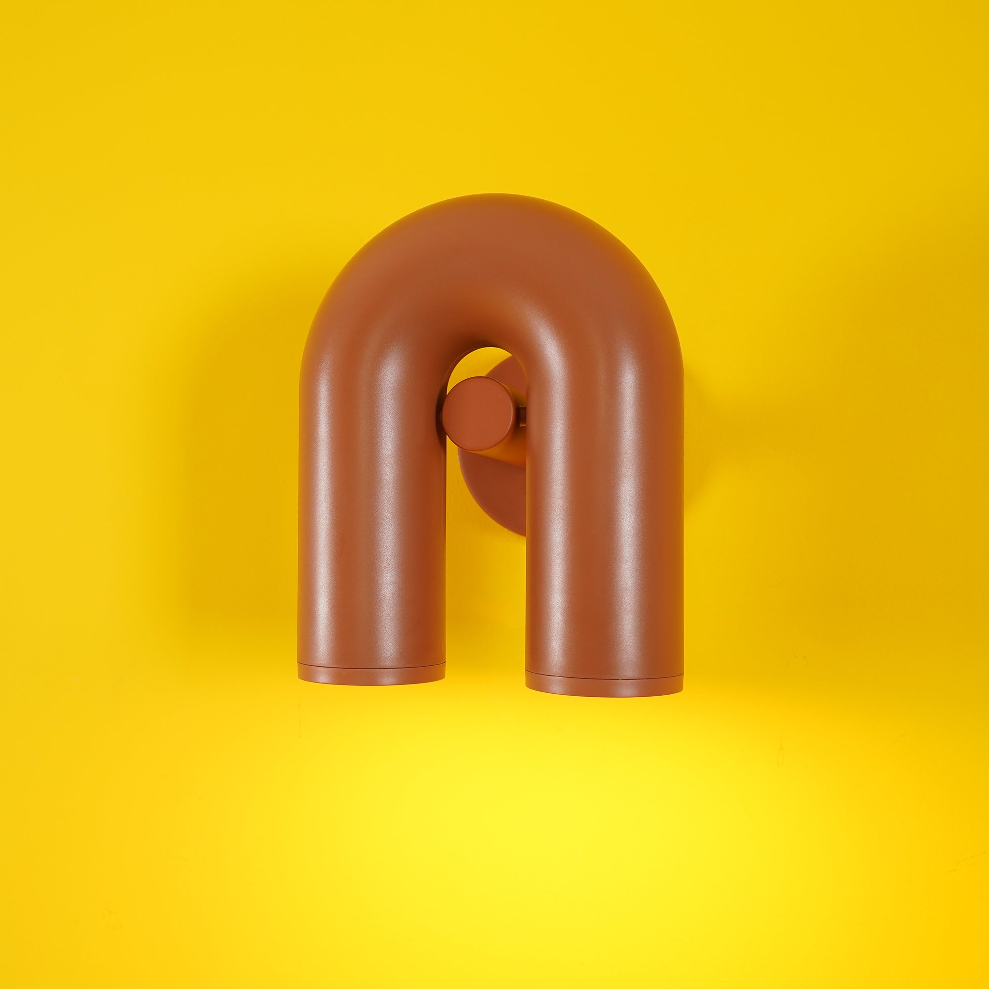 Minimalist U-Shaped Wall Sconce with Integrated LED