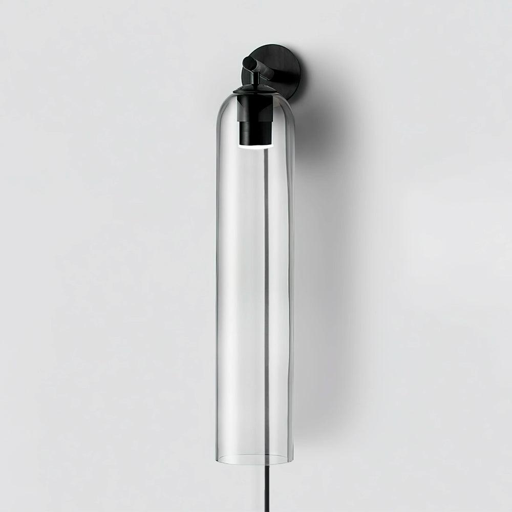 Scandinavian Cylindrical Wall Sconce Plug-In