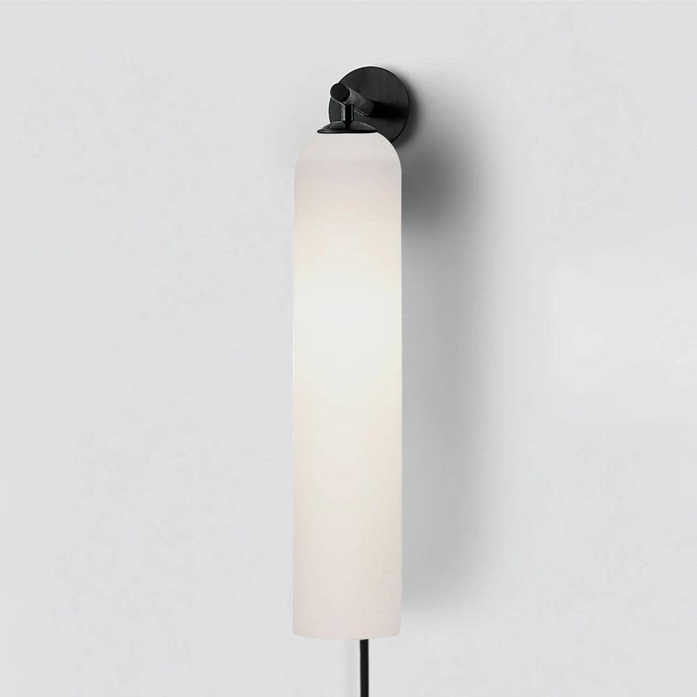 Scandinavian Cylindrical Wall Sconce Plug-In