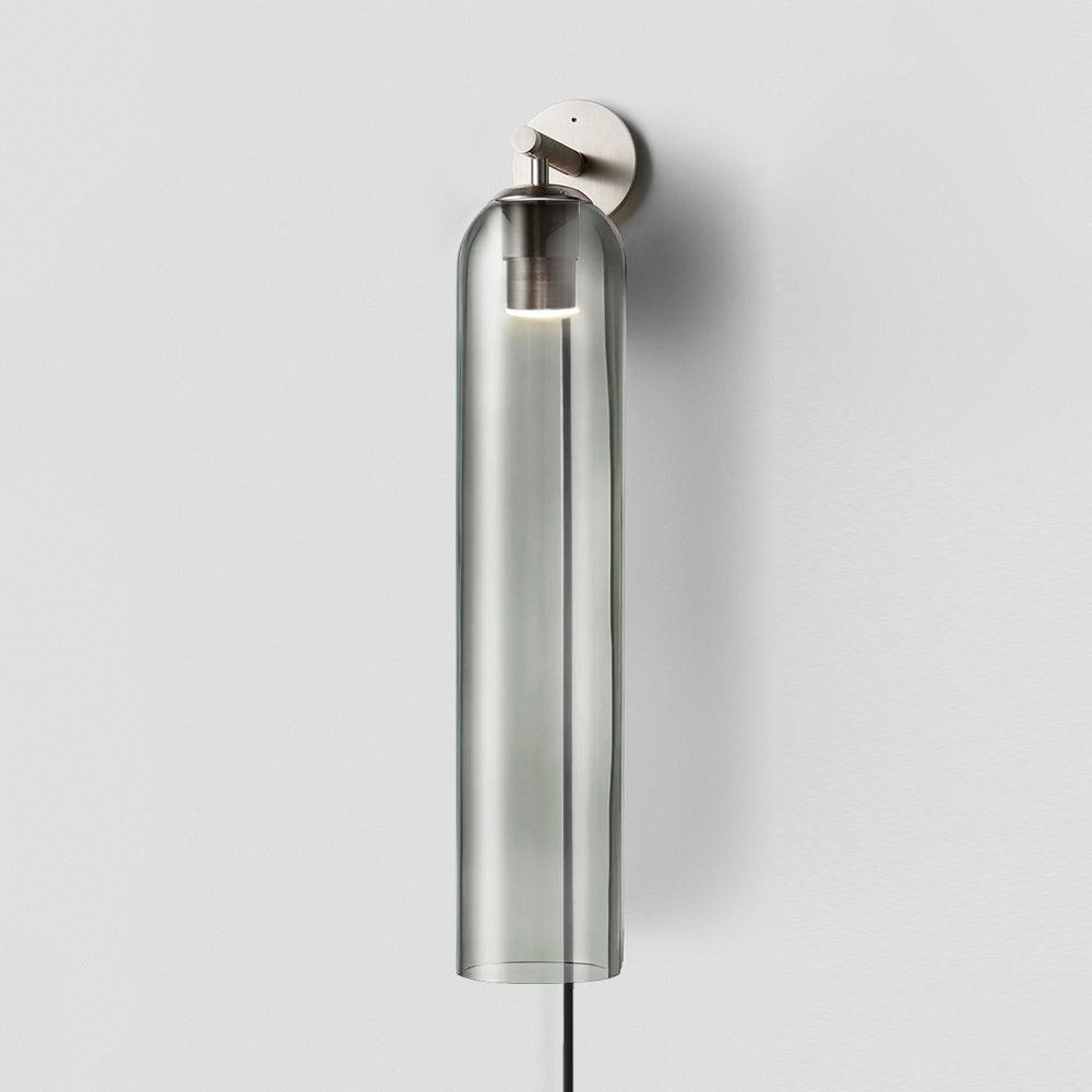 Scandinavian Cylindrical Wall Sconce Plug-In