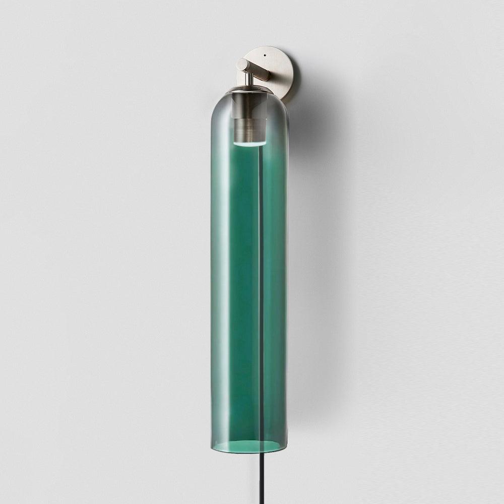 Scandinavian Cylindrical Wall Sconce Plug-In