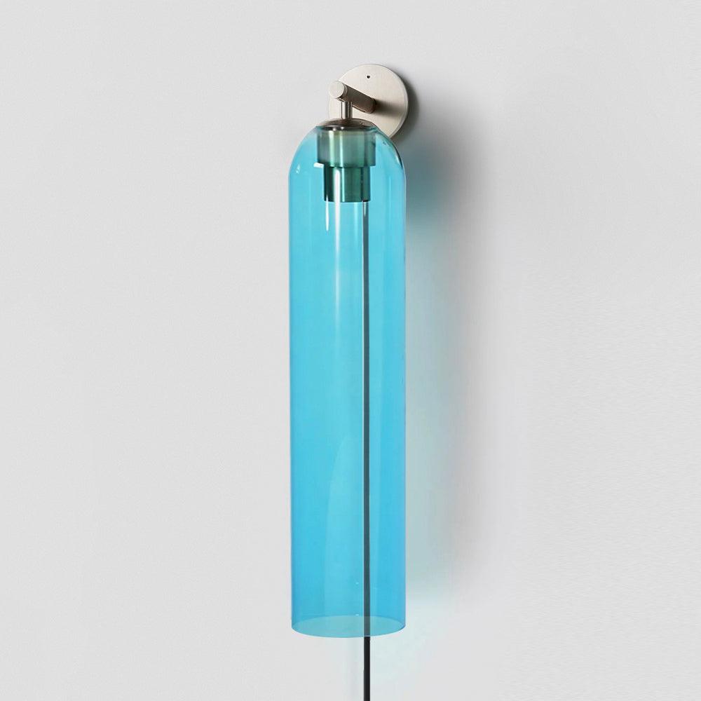 Scandinavian Cylindrical Wall Sconce Plug-In
