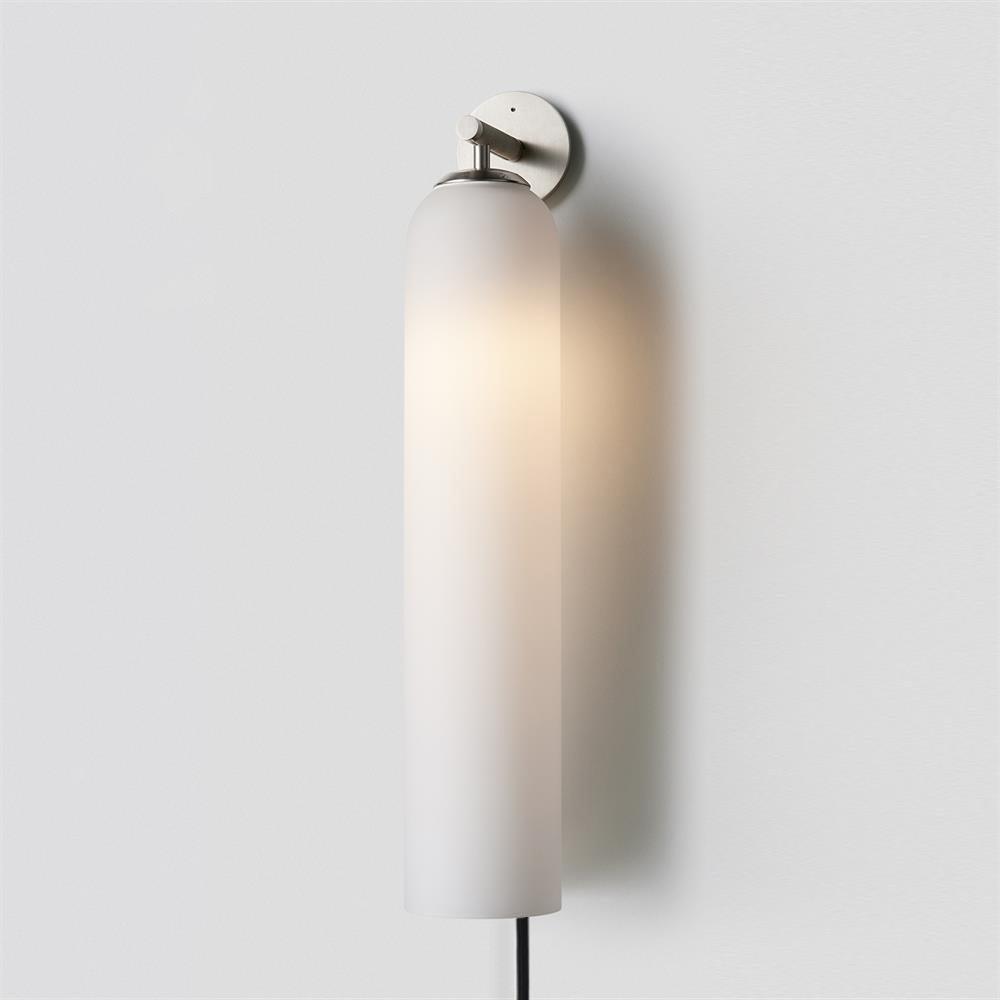 Scandinavian Cylindrical Wall Sconce Plug-In