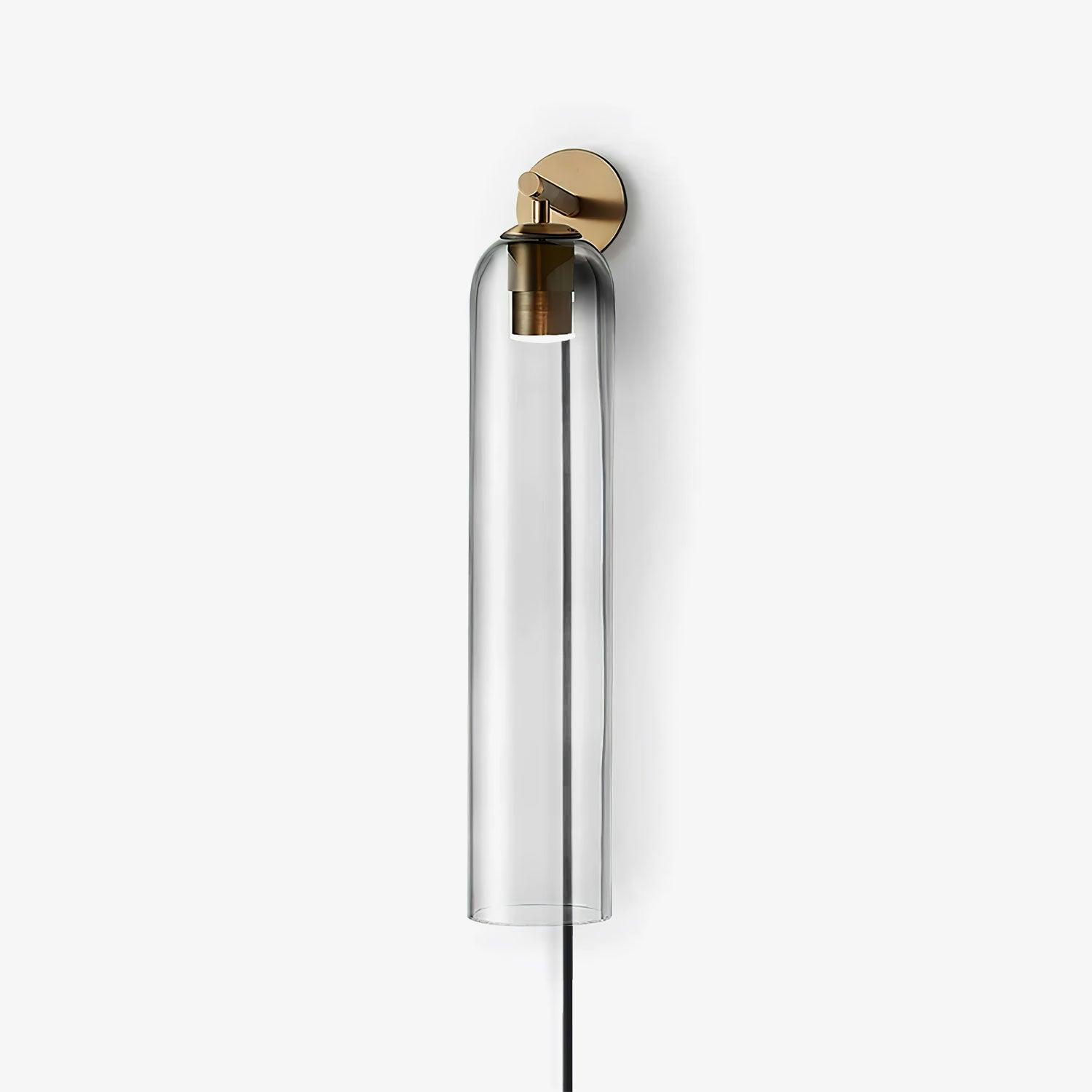 Scandinavian Cylindrical Wall Sconce Plug-In