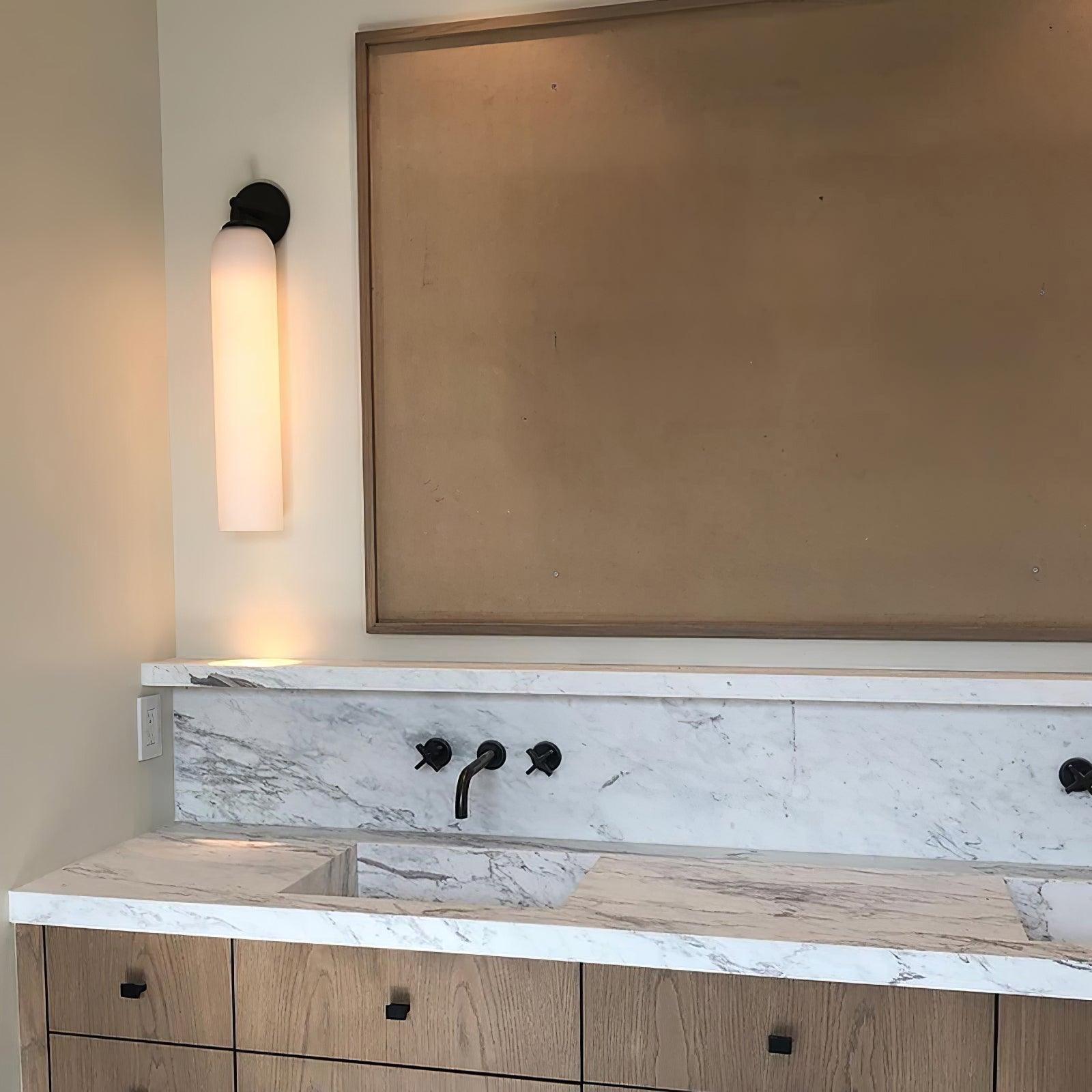 Scandinavian Cylindrical Wall Sconce Plug-In