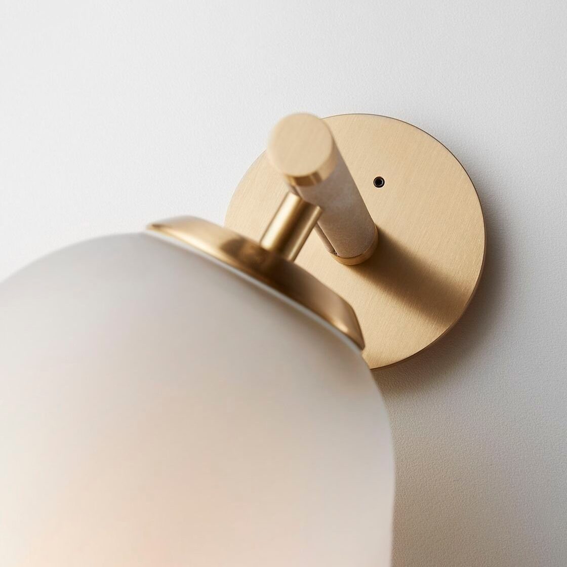 Scandinavian Cylindrical Wall Sconce Plug-In