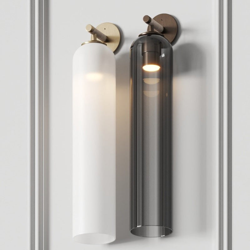 Scandinavian Cylindrical Wall Sconce Plug-In