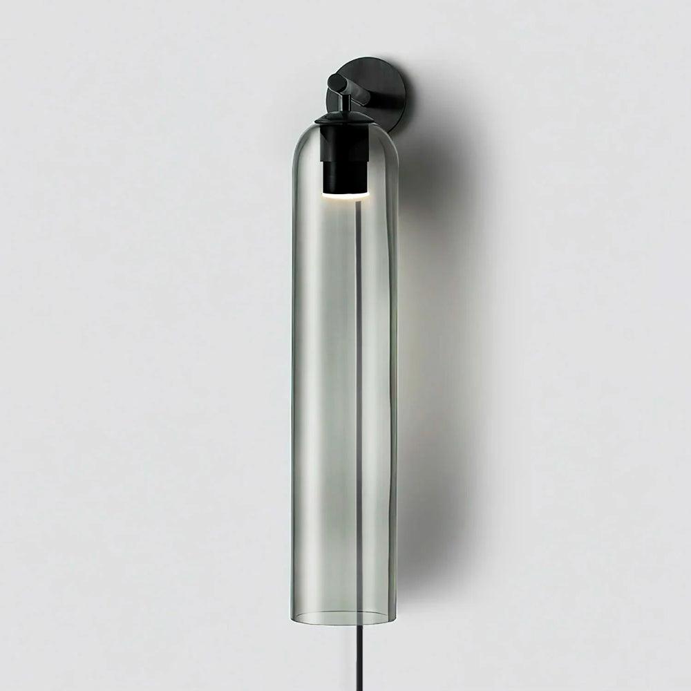 Scandinavian Cylindrical Wall Sconce Plug-In