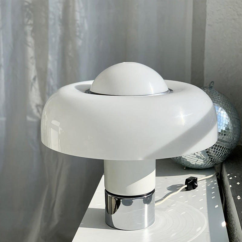 Mid-Century Modern Table Lamp – Hemispherical Shade