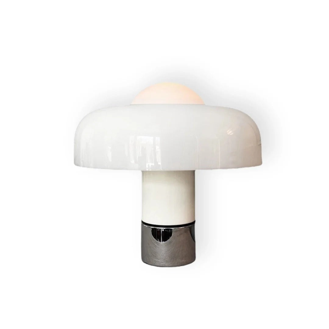Mid-Century Modern Table Lamp – Hemispherical Shade
